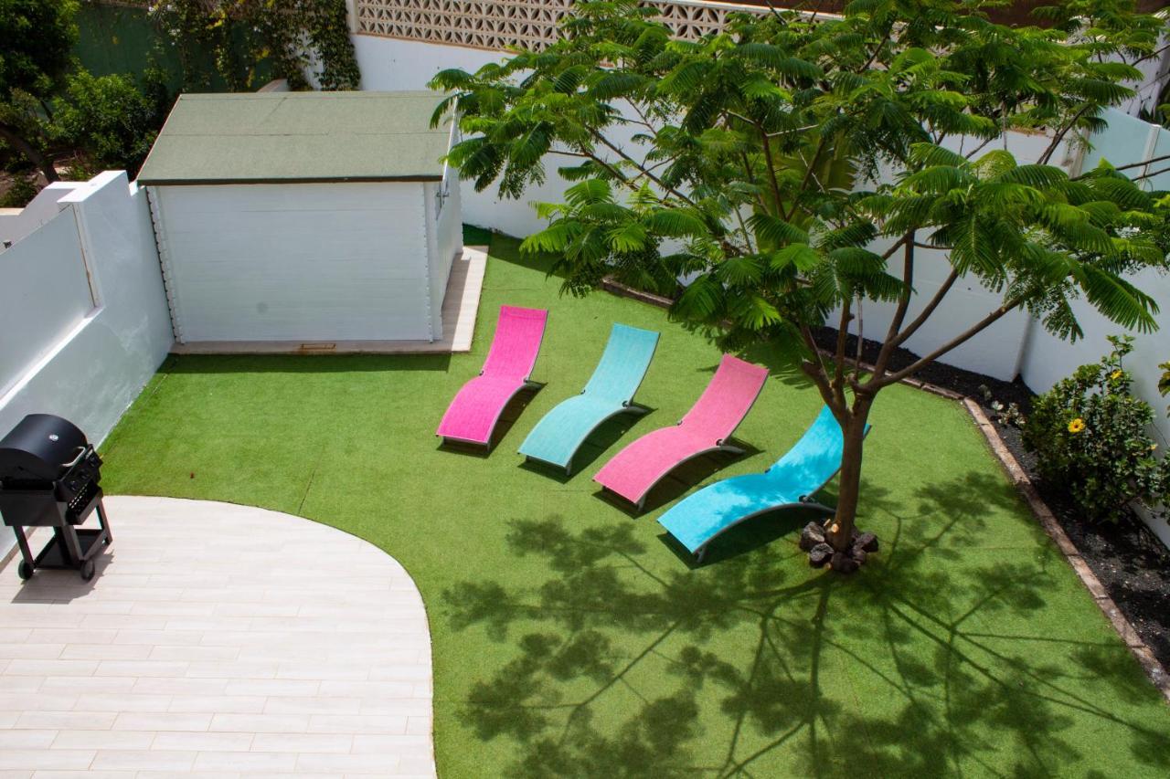Villa Sol Y Paz, Espacioso Jardin Y Aparcamiento Corralejo Eksteriør bilde